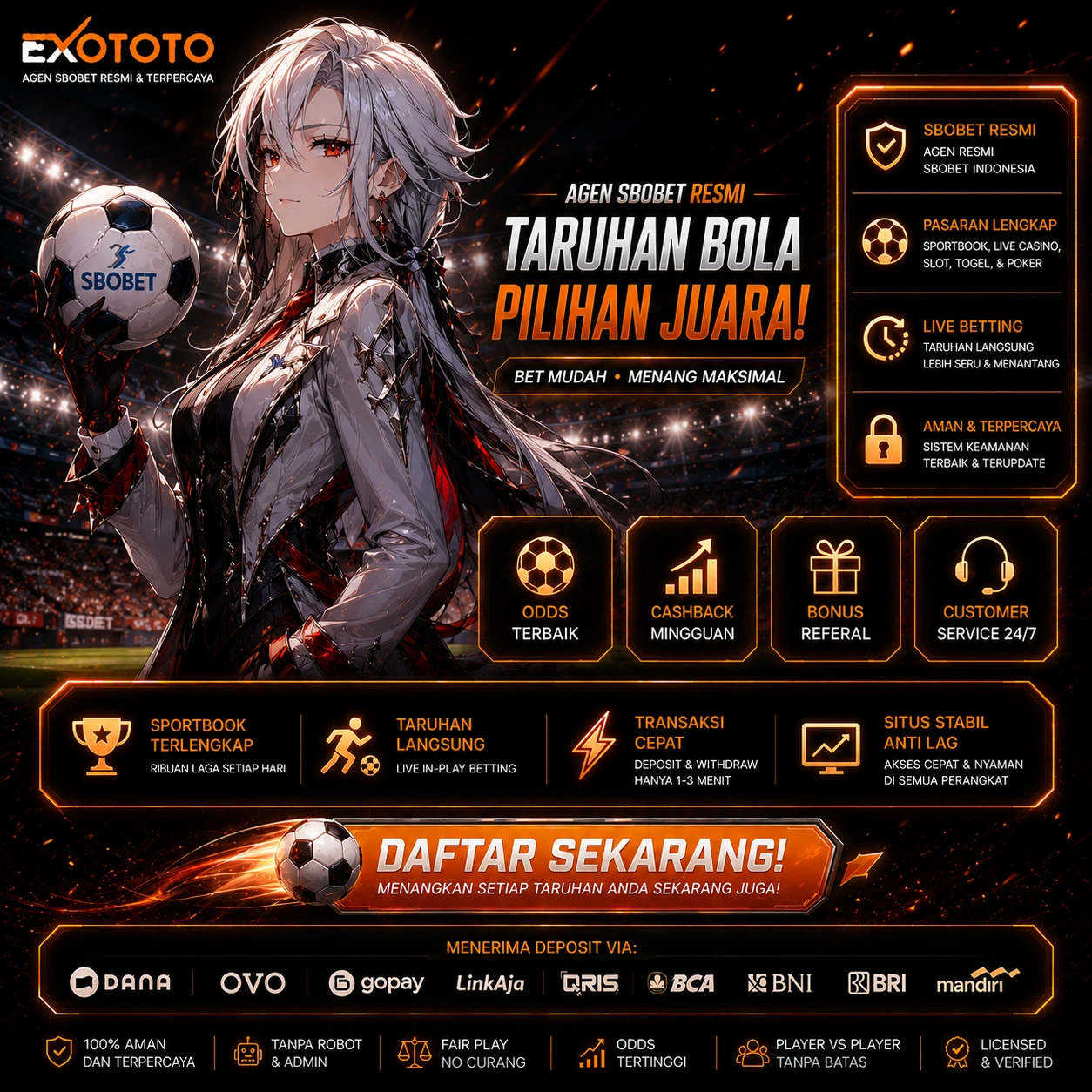 EXOTOTO - Login Agen Sportsbook Modern dengan Akses Praktis